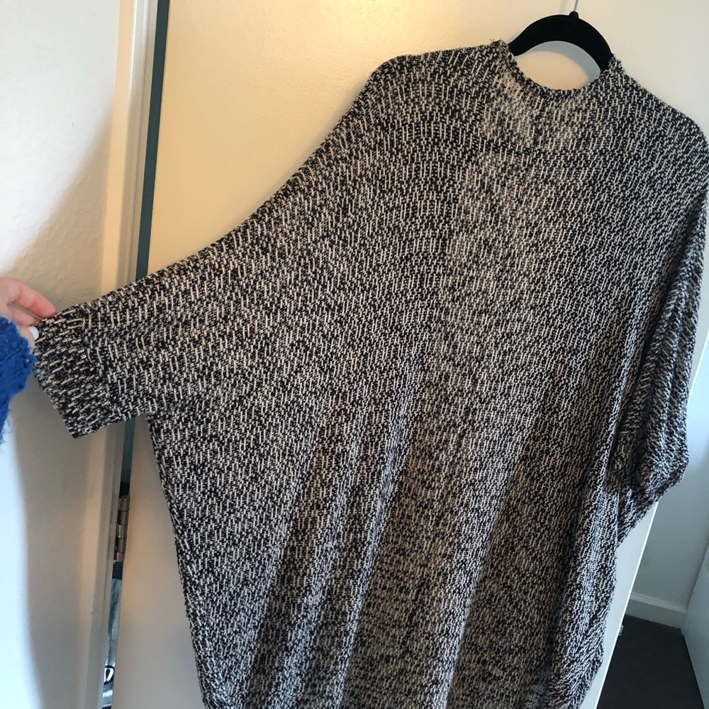 Black & Beige Nordstrom Cardigan